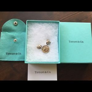 Tiffany Silver Flower Weave Earrings- RARE!  New.